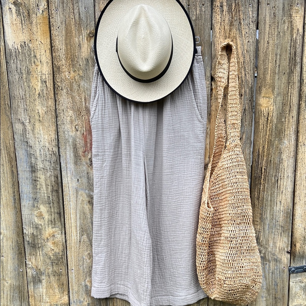 Casual Tan Capris for Women